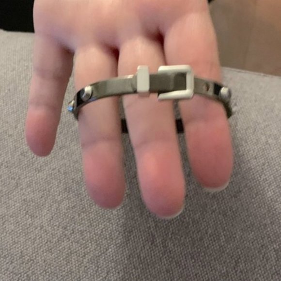 Michael Kors Gunmetal Studded Bracelet - Picture 3 of 4
